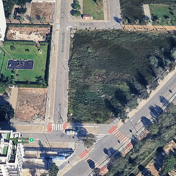 Plano y emplazamiento de Residencial Belcaire – obra nueva en Moncofa (Castellón)