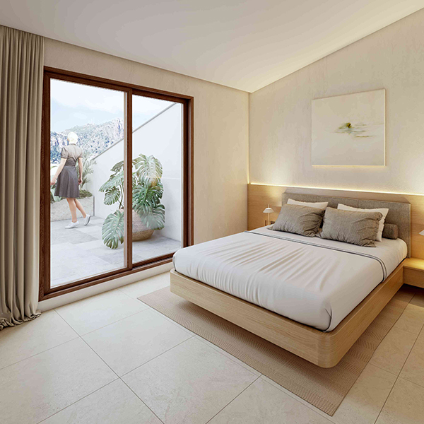 Interior de vivienda de Via Valentia – obra nueva en Puçol (Valencia)