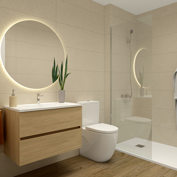 Baño de Via Valentia – obra nueva en Puçol (Valencia)